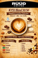 Smooth and creamy KYSS Blend 50/50 coffee by RUUD Coffee. A balanced Arabica‑Robusta mix with caramel, cocoa, vanilla, almond and hazelnut notes. Includes a visual ingredient and origin infographic.